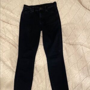 Mother Stunner Zip Two Step Fray in Holding Hands wash